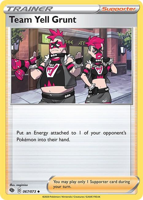 Team Yell Grunt 067/073 | Champion's Path | Pokémon TCG