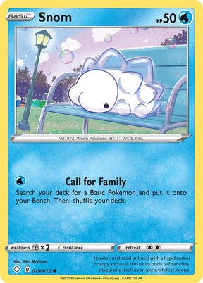 Snom 029/072 - Pokemon TCG Shining Fates card