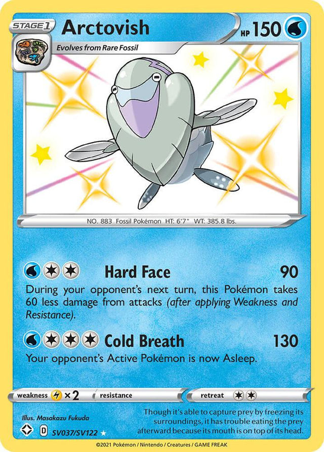 Arctovish SV037/SV122 - Pokemon TCG Shining Fates: Shiny Vault card