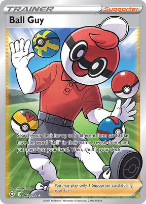 Ball Guy 065/072 - Pokemon TCG Shining Fates card