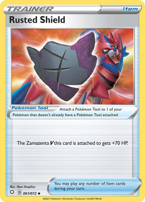 Rusted Shield 061/072 - Pokemon TCG Shining Fates card