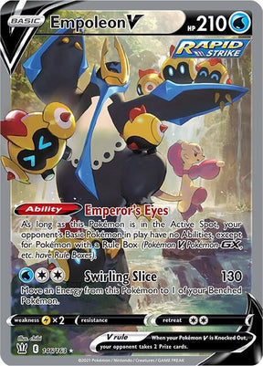Empoleon V 146/163 - Pokemon TCG Battle Styles card