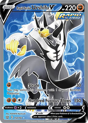 Rapid Strike Urshifu V 152/163 - Pokemon TCG Battle Styles card