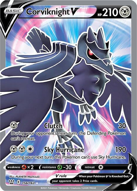 Corviknight V 156/163 - Pokemon TCG Battle Styles card