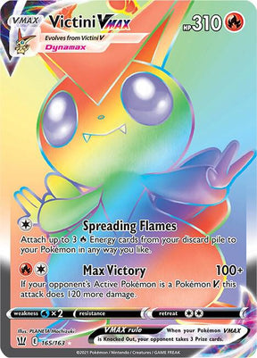 Victini VMAX 165/163 - Pokemon TCG Battle Styles card