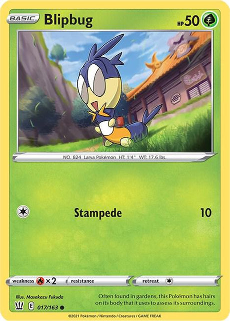 Blipbug 017/163 - Pokemon TCG Battle Styles card