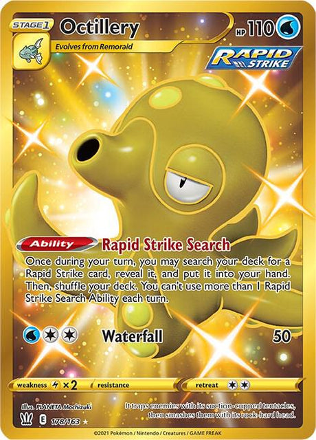 Octillery 178/163 - Pokemon TCG Battle Styles card