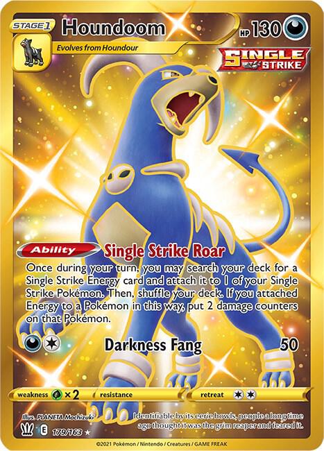 Houndoom 179/163 - Pokemon TCG Battle Styles card