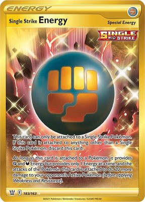 Single Strike Energy 183/163 - Pokemon TCG Battle Styles card