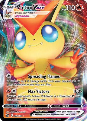 Victini VMAX 022/163 - Pokemon TCG Battle Styles card