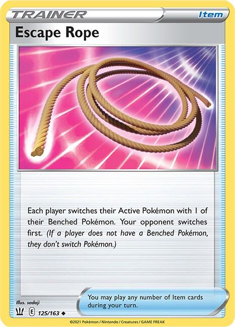 Escape Rope 125/163 - Pokemon TCG Battle Styles card