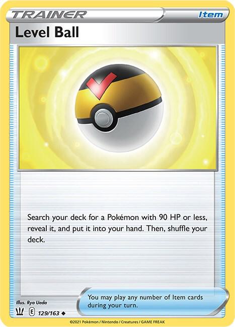 Level Ball 129/163 - Pokemon TCG Battle Styles card