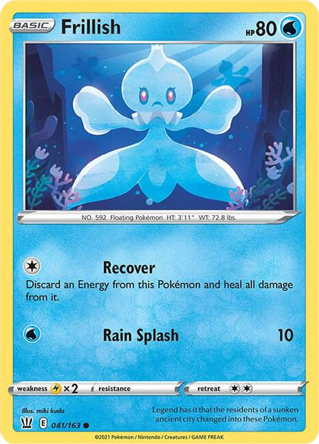 Frillish 041/163 - Pokemon TCG Battle Styles card