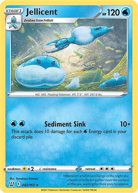 Jellicent 042/163 - Pokemon TCG Battle Styles card