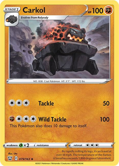 Carkol 079/163 - Pokemon TCG Battle Styles card