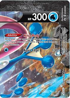Greninja V-UNION SWSH156, Sword & Shield Promos, Holo, English Pokémon TCG card