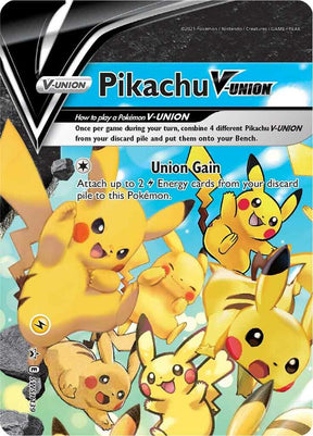 Pikachu V-Union SWSH139, Sword & Shield Promos, Holo, English Pokémon TCG card
