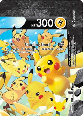 Pikachu V-Union SWSH140, Sword & Shield Promos, Holo, English Pokémon TCG card