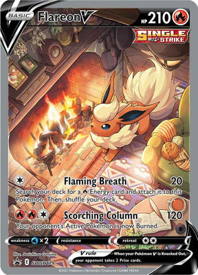 Flareon V SWSH179, Sword & Shield Promos, Holo, English Pokémon TCG card
