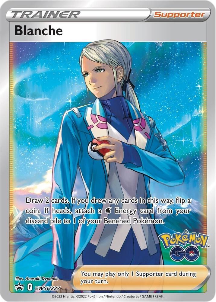 Blanche SWSH227, Sword & Shield Promos, Holo, English Pokémon TCG card