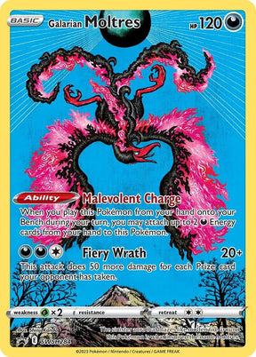Galarian Moltres SWSH284, Sword & Shield Promos, Holo, English Pokémon TCG card