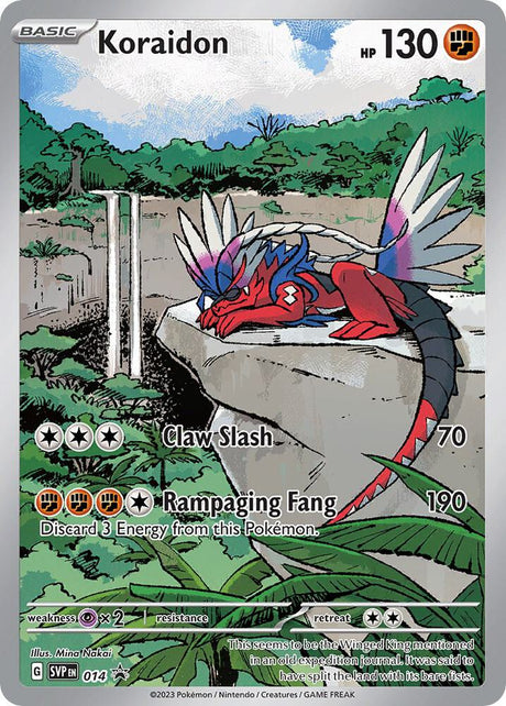 Koraidon 014 - Pokemon TCG Scarlet & Violet Promos card
