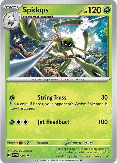 Spidops 009 - Pokemon TCG Scarlet & Violet Promos card
