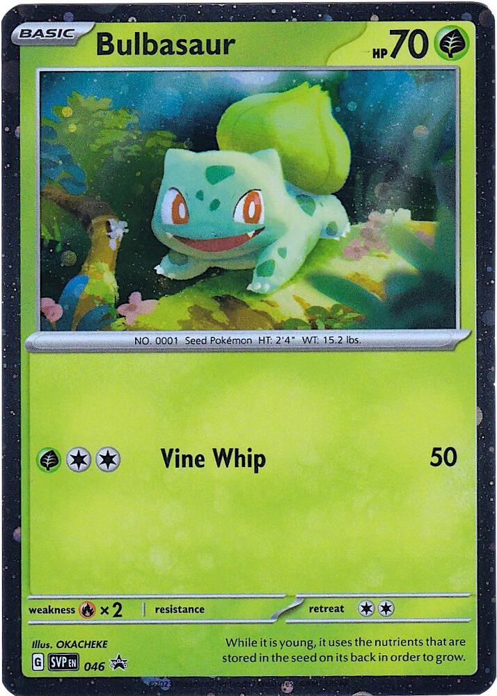 Bulbasaur (Cosmos Holo) 046 - Pokemon TCG Scarlet & Violet Promos card