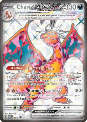 Charizard ex 056 - Pokemon TCG Scarlet & Violet Promos card
