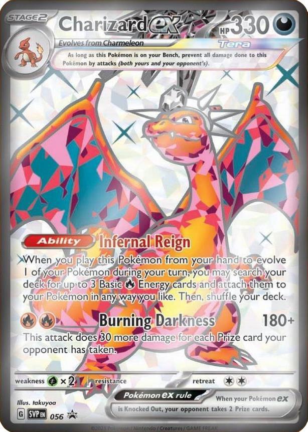 Charizard ex 056 - Pokemon TCG Scarlet & Violet Promos card