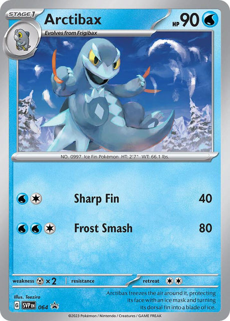 Arctibax 064 - Pokemon TCG Scarlet & Violet Promos card