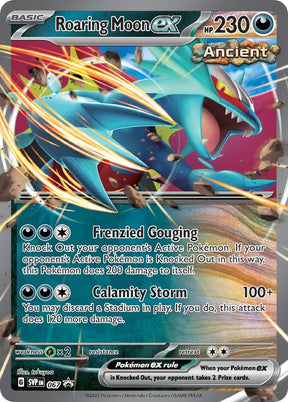 Roaring Moon ex 067 - Pokemon TCG Scarlet & Violet Promos card