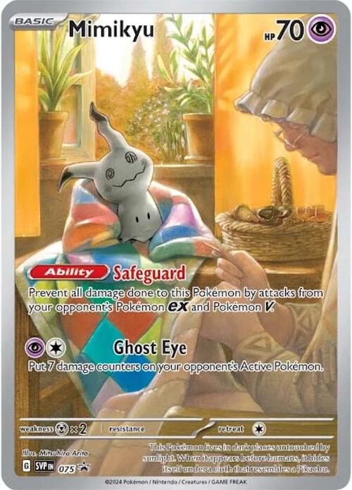 Mimikyu 075 - Pokemon TCG Scarlet & Violet Promos card