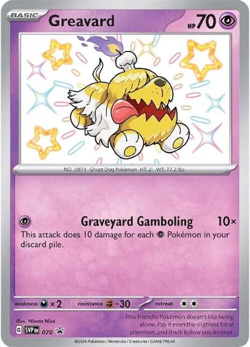 Greavard 070 - Pokemon TCG Scarlet & Violet Promos card