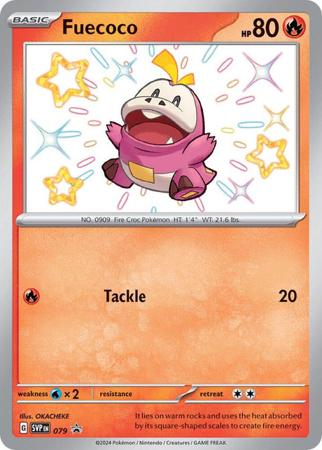 Fuecoco 079 - Pokemon TCG Scarlet & Violet Promos card