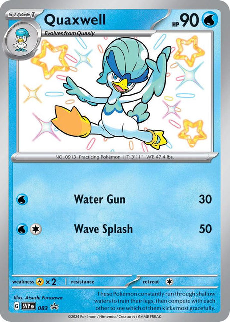 Quaxwell 083 - Pokemon TCG Scarlet & Violet Promos card