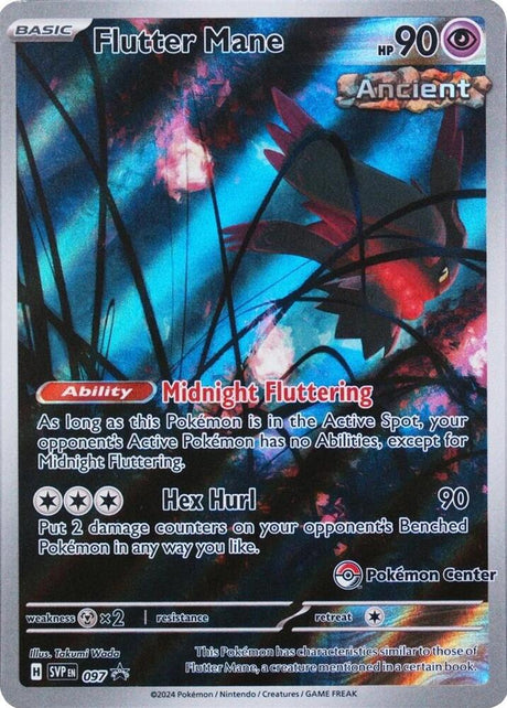Flutter Mane (Pokemon Center) 097 - Pokemon TCG Scarlet & Violet Promos card