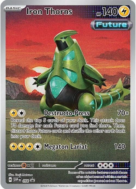 Iron Thorns 098 - Pokemon TCG Scarlet & Violet Promos card