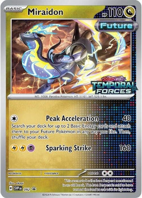 Miraidon (Prerelease) 092 - Pokemon TCG Scarlet & Violet Promos card
