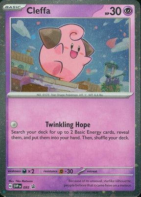 Cleffa 095 - Pokemon TCG Scarlet & Violet Promos card