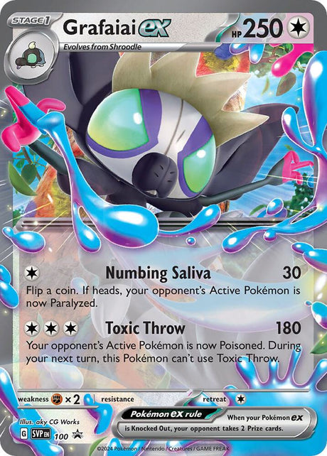 Grafaiai ex 100 - Pokemon TCG Scarlet & Violet Promos card