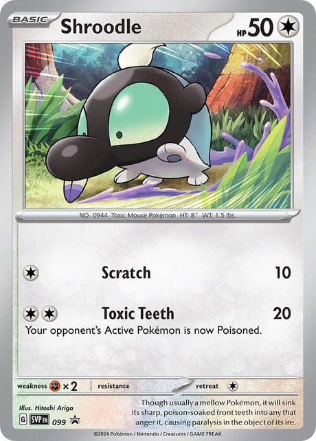 Shroodle 099 - Pokemon TCG Scarlet & Violet Promos card