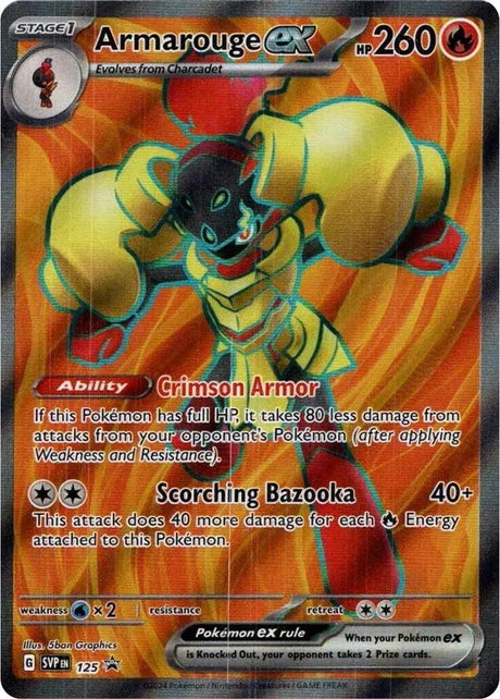 Armarouge ex 125 - Pokemon TCG Scarlet & Violet Promos card