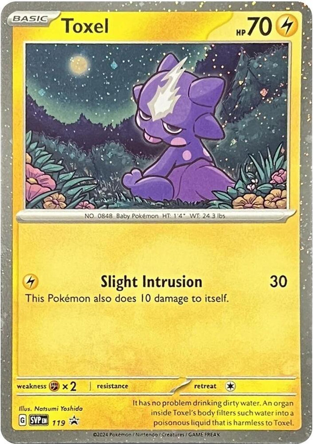 Toxel 119 - Pokemon TCG Scarlet & Violet Promos card