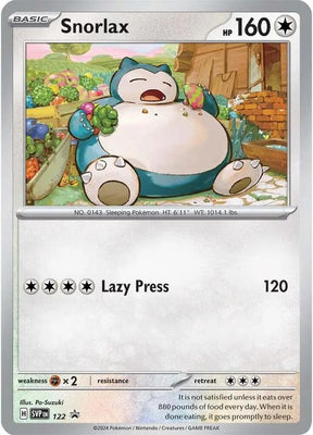 Snorlax 122 - Pokemon TCG Scarlet & Violet Promos card