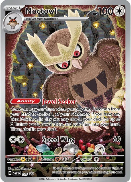 Noctowl 141 - Pokemon TCG Scarlet & Violet Promos card