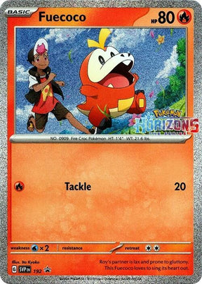 Fuecoco 192 - Pokemon TCG Scarlet & Violet Promos card