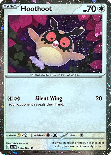 Hoothoot (Cosmos Holo) 126 - Pokemon TCG Scarlet & Violet Promos card