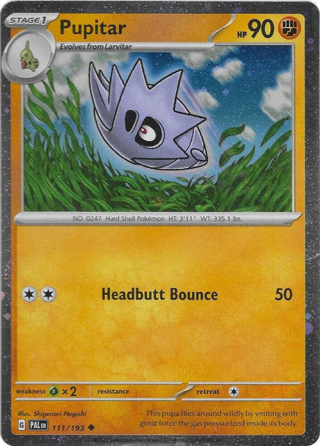 Pupitar (Cosmo Foil) 111 - Pokemon TCG Scarlet & Violet Promos card