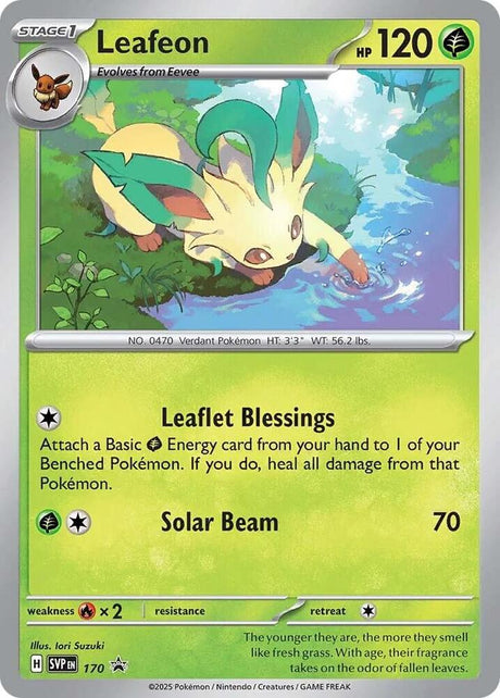Leafeon (Cosmos Holo) 170 - Pokemon TCG Scarlet & Violet Promos card